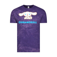 Cloud Purple cinnamoroll character front and back t shirt Vintage Tee - linhVisuals