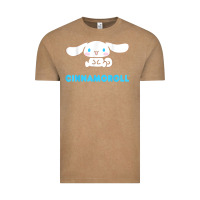 Vintage Coffee cinnamoroll character front and back t shirt Vintage Tee - linhVisuals