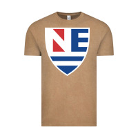 Vintage Coffee new england college shield vectorized Vintage Tee - linhVisuals