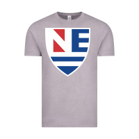 Vintage Zinc new england college shield vectorized Vintage Tee - linhVisuals