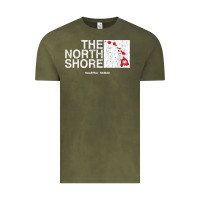 Vintage Olive hawaii islands north shore haleiwa vintage style t shirt Vintage Tee - linhVisuals