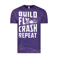 Cloud Purple drone tshirt shirts for multicopter boy men kids fpv pilot t shirt Vintage Tee - linhVisuals