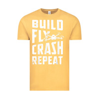 Vintage Mustard drone tshirt shirts for multicopter boy men kids fpv pilot t shirt Vintage Tee - linhVisuals