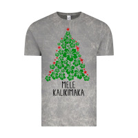Cloud Rock hawaiian christmas tree mele kalikimaka hawaii tropical t shirt Vintage Tee - linhVisuals