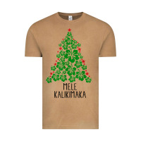 Vintage Camel hawaiian christmas tree mele kalikimaka hawaii tropical t shirt Vintage Tee - linhVisuals