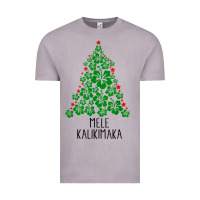 Vintage Zinc hawaiian christmas tree mele kalikimaka hawaii tropical t shirt Vintage Tee - linhVisuals