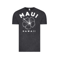 Vintage Black hawaii flower for women hibiscus maui hawaii t shirt Vintage Tee - linhVisuals