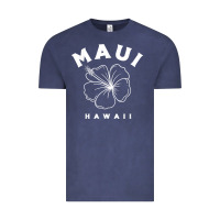 Vintage Denim hawaii flower for women hibiscus maui hawaii t shirt Vintage Tee - linhVisuals