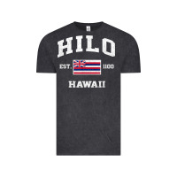 Vintage Black hilo hawaii hi vintage state athletic style t shirt Vintage Tee - linhVisuals