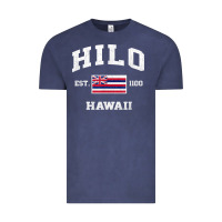 Vintage Denim hilo hawaii hi vintage state athletic style t shirt Vintage Tee - linhVisuals