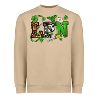 Mushroom St. Patrick's Day LPN Heavyweight Sweatshirt - OliviaCreatesArt