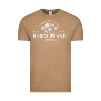 Vintage Coffee marco island fl florida's last paradise paradise coast raglan baseball Vintage Tee - linhVisuals