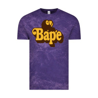 Cloud Purple baby bape Vintage Tee - linhVisuals