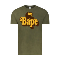 Vintage Olive baby bape Vintage Tee - linhVisuals