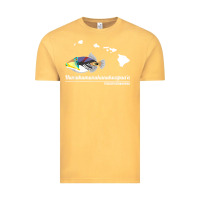 Vintage Mustard humuhumunukunukuapua'a hawaii state fish t shirt Vintage Tee - linhVisuals