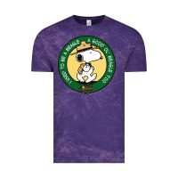 Cloud Purple beagle scout patrol wood badge Vintage Tee - linhVisuals