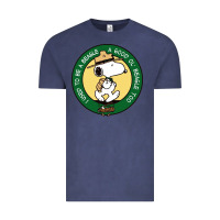 Vintage Denim beagle scout patrol wood badge Vintage Tee - linhVisuals