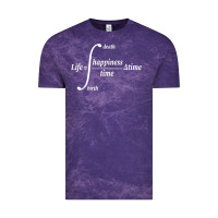 Cloud Purple math teacher integral of life happiness time geeky math Vintage Tee - linhVisuals
