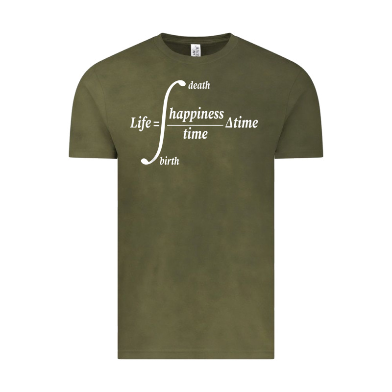 Math Teacher Integral Of Life Happiness Time Geeky Math Vintage Tee by linhVisuals | Teevron