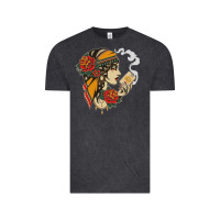Vintage Black Dirty honey Vintage Tee - linhVisuals