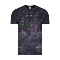 Cloud Black funny teachers, 28 arabic alphabet arabian letters birthday Vintage Tee - linhVisuals