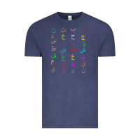 Vintage Denim funny teachers, 28 arabic alphabet arabian letters birthday Vintage Tee - linhVisuals