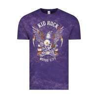 Cloud Purple kid rock 7 Vintage Tee - linhVisuals