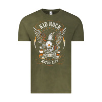 Vintage Olive kid rock 7 Vintage Tee - linhVisuals