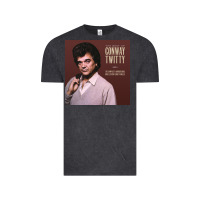 Vintage Black conway twitty the best of conway Vintage Tee - linhVisuals