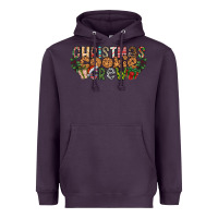 Plum christmas cookie crew Heavyweight Hoodie - CowhideDigitalArt