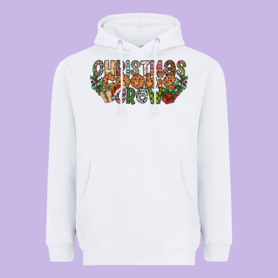 Christmas Cookie Crew Heavyweight Hoodie Designed By Cowhidedigitalart