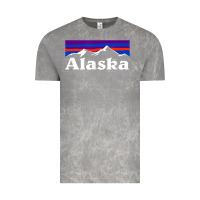 Cloud Rock alaska retro vintage mountains & outdoors wilderness state Vintage Tee - linhVisuals