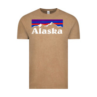 Vintage Coffee alaska retro vintage mountains & outdoors wilderness state Vintage Tee - linhVisuals