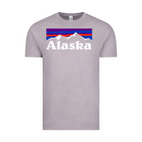 Vintage Zinc alaska retro vintage mountains & outdoors wilderness state Vintage Tee - linhVisuals