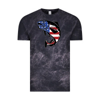 Cloud Black american cod fish design fishing lover fisherman usa premium Vintage Tee - linhVisuals