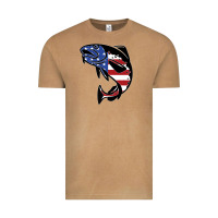 Vintage Camel american cod fish design fishing lover fisherman usa premium Vintage Tee - linhVisuals
