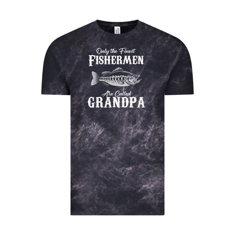 Mens Only The Finest Fishermen Grandad Premium Vintage Tee by linhVisuals | Teevron