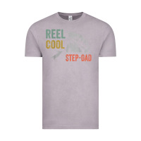 Vintage Zinc mens reel cool step dad fishing funny fathers day Vintage Tee - linhVisuals