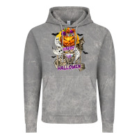 Cloud Rock Happy Halloween with Skeleton Vintage Hoodie - texasbilliewilder