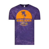 Cloud Purple california venice beach tank top Vintage Tee - linhVisuals