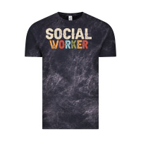 Social Worker Job Occupation Funny Birthday Vintage Tee | Teevron