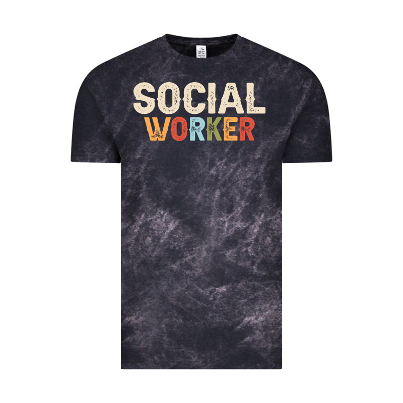 Social Worker Job Occupation Funny Birthday Vintage Tee by linhVisuals | Teevron