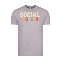 Vintage Zinc Social Worker Job Occupation Funny Birthday Vintage Tee - linhVisuals