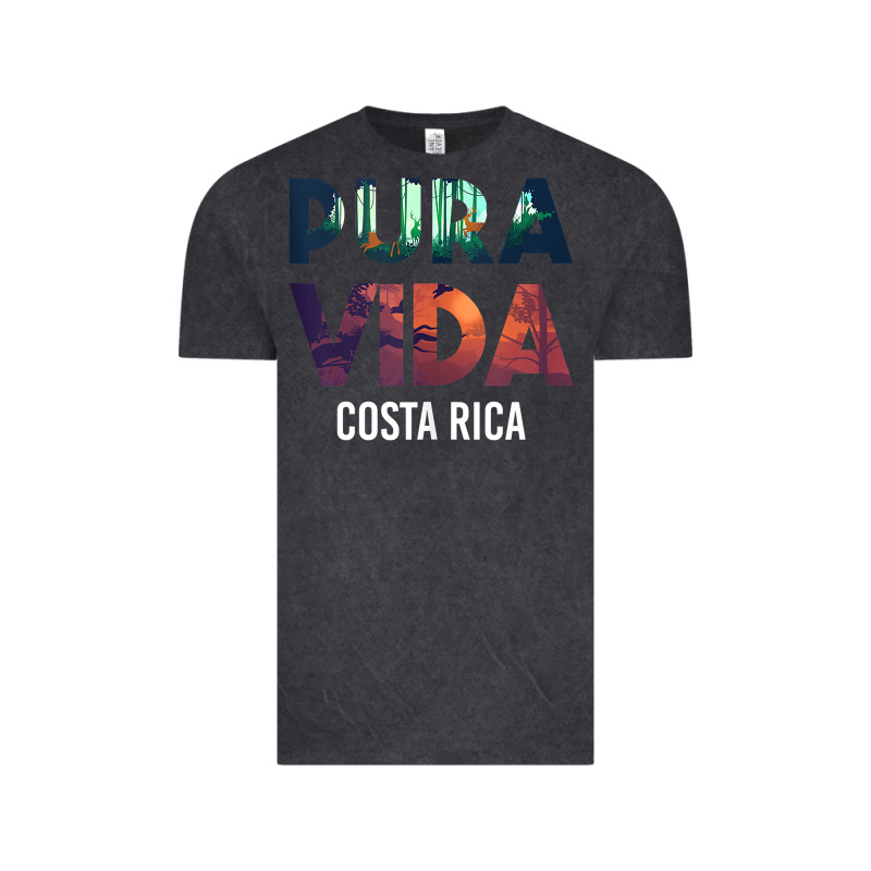 Costa Rica Pura Vida Toucan Tropical Surf Beach Vibes Tank Top Vintage Tee by linhVisuals | Teevron