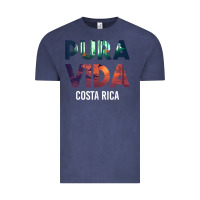 Vintage Denim costa rica pura vida toucan tropical surf beach vibes tank top Vintage Tee - linhVisuals