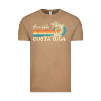 Vintage Coffee costa rica retro beach vacation costa rica souvenir beach t shirt Vintage Tee - linhVisuals