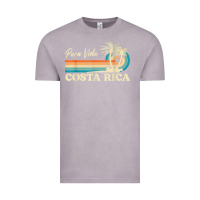 Vintage Zinc costa rica retro beach vacation costa rica souvenir beach t shirt Vintage Tee - linhVisuals