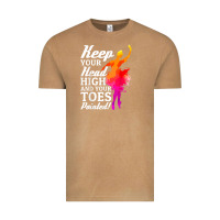 Vintage Camel ballet dancer keep head high toes pointed ballerina teacher Vintage Tee - linhVisuals