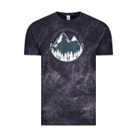 Cloud Black bainbridge island wa mountains hiking climbing camping Vintage Tee - linhVisuals