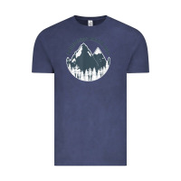 Vintage Denim bainbridge island wa mountains hiking climbing camping Vintage Tee - linhVisuals